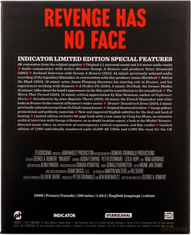 Bruiser (Maska diabła) (Limited) [Blu-Ray 4K]
