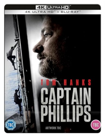 Captain Phillips (steelbook) (Kapitan Phillips) [Blu-Ray 4K]+[Blu-Ray]