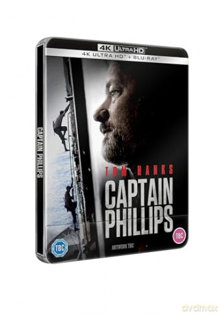 Captain Phillips (steelbook) (Kapitan Phillips) [Blu-Ray 4K]+[Blu-Ray]