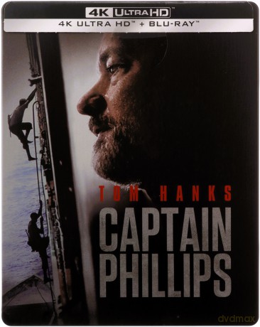 Captain Phillips (steelbook) (Kapitan Phillips) [Blu-Ray 4K]+[Blu-Ray]