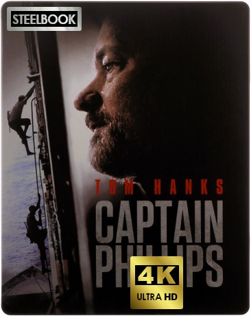 Captain Phillips (steelbook) (Kapitan Phillips) [Blu-Ray 4K]+[Blu-Ray]