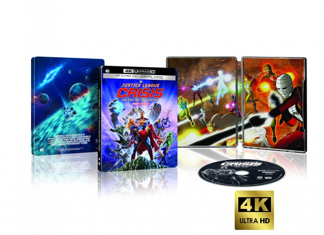 Crisis On Infinite Earths P3 (Steelbook) [Blu-Ray 4K]