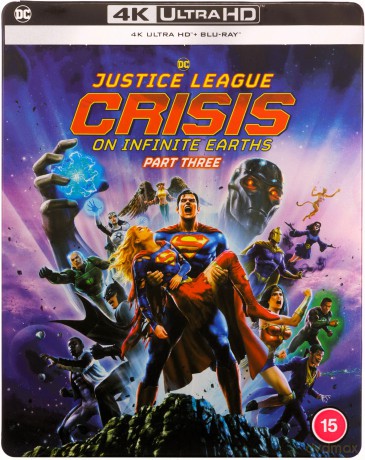 Crisis On Infinite Earths P3 (steelbook) [Blu-Ray 4K]+[Blu-Ray]