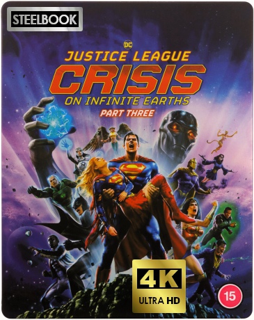 Crisis On Infinite Earths P3 (steelbook) [Blu-Ray 4K]+[Blu-Ray]
