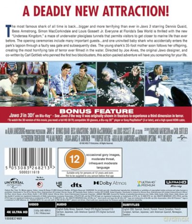 Jaws 3 (Szczęki 3) [Blu-Ray 4K]