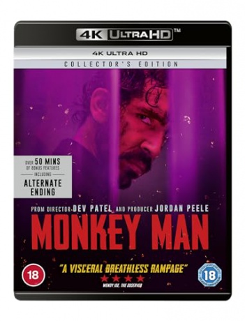 Monkey Man [Blu-Ray 4K]