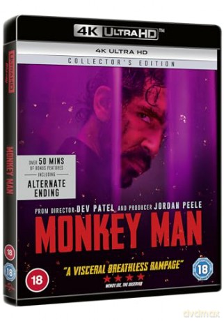 Monkey Man [Blu-Ray 4K]