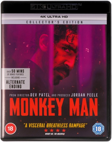 Monkey Man [Blu-Ray 4K]
