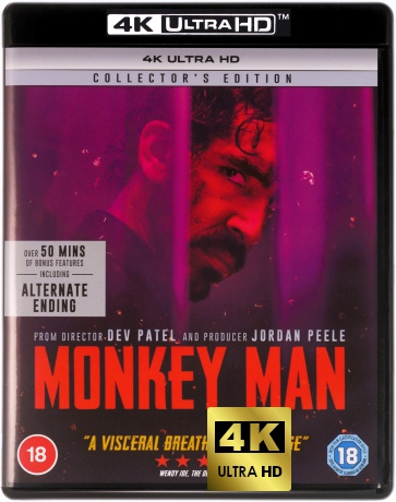 Monkey Man [Blu-Ray 4K]