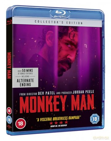 Monkey Man [Blu-Ray]