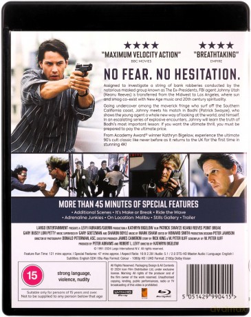 Point Break (Na fali) [Blu-Ray 4K]+[Blu-Ray]