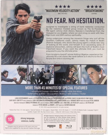 Point Break (Na fali) [Blu-Ray 4K]+[Blu-Ray]