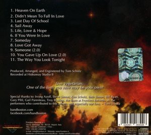 Boston: Life Love & Hope [CD]