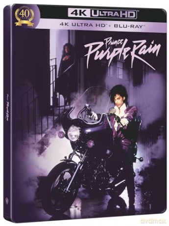 Purple Rain (40th Anniversary) (Steelbook) (Motorbike) (Purpurowy deszcz) [Blu-Ray 4K]+[Blu-Ray]