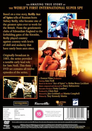 Reilly Ace Of Spies [3DVD]