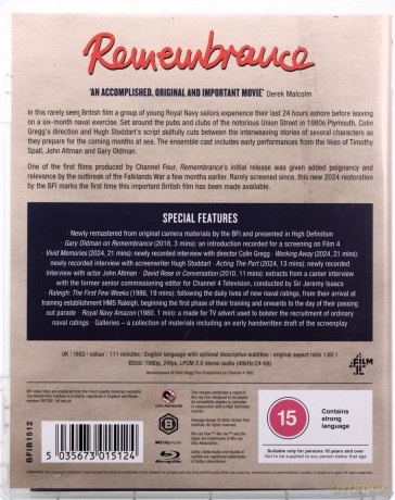 Remembrance [Blu-Ray]