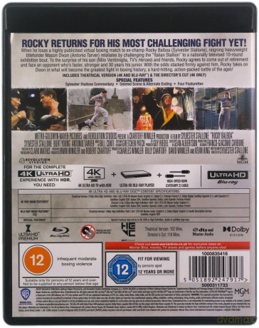 Rocky Balboa [Blu-Ray 4K]+[Blu-ray]