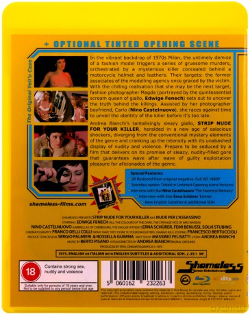 Strip Nude For Your Killer (Limited) [Blu-Ray]
