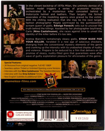 Strip Nude For Your Killer (Limited) [Blu-Ray]