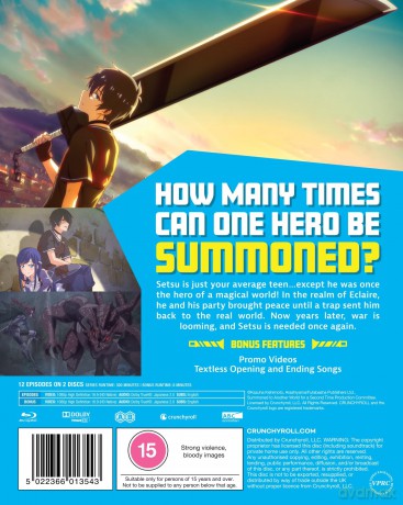 Summoned To Another World For A Second Time - The Complete Season [2xBlu-Ray]