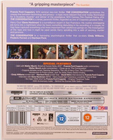 The Conversation (Limited Collector's) (Rozmowa) [Blu-Ray 4K]