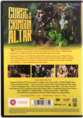 The Curse Of The Crimson Altar (Klątwa karmazynowego ołtarza) [DVD]