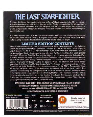 The Last Starfighter (Limited) (Ostatni gwiezdny wojownik) [Blu-Ray]