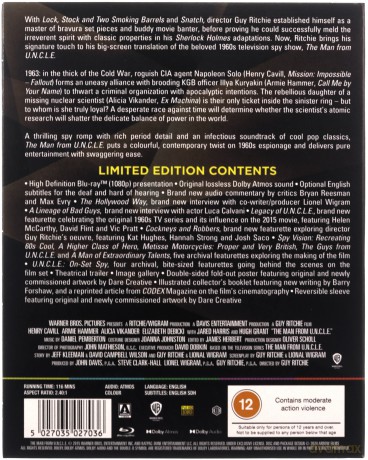 The Man From U.N.C.L.E. (Kryptonim U.N.C.L.E.) (Limited) [Blu-Ray]