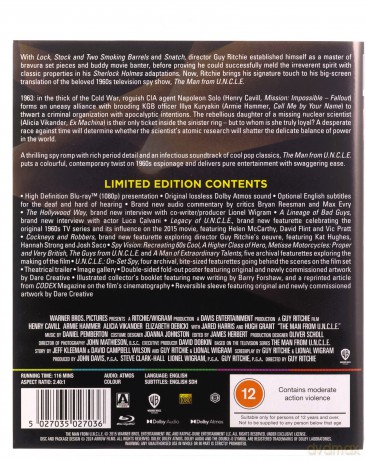 The Man From U.N.C.L.E. (Kryptonim U.N.C.L.E.) (Limited) [Blu-Ray]