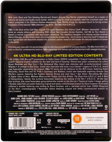 The Man From U.N.C.L.E. (Kryptonim U.N.C.L.E.) (Limited) [Blu-Ray 4K]