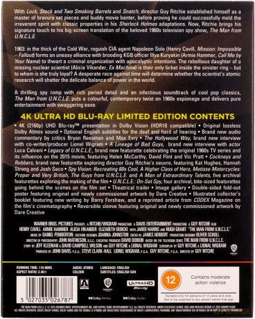The Man From U.N.C.L.E. (Kryptonim U.N.C.L.E.) (Limited) [Blu-Ray 4K]