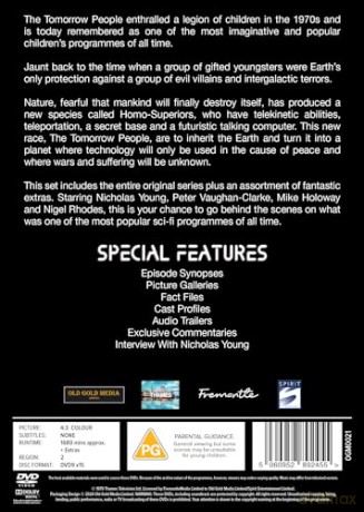 The Tomorrow People: The Complete Series [15DVD]