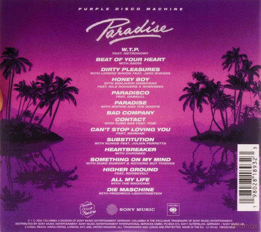 Purple Disco Machine: Paradise [CD]