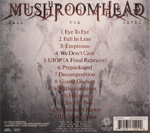Mushroomhead: Call The Devil  [CD]