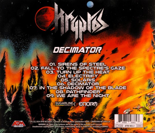 Kryptos: Decimator [CD]