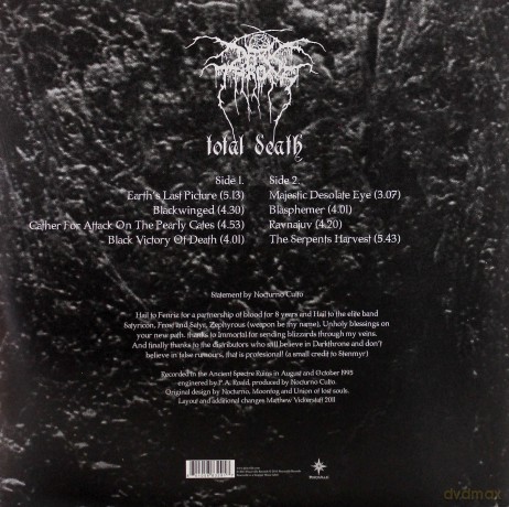 Darkthrone: Total Death [Winyl]