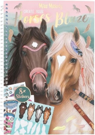 Kolorowanka Miss Melody Horses Blaze 12964A