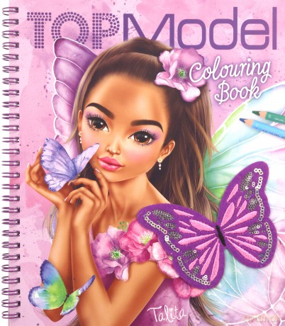 Kolorowanka z cekinami Fairy Love motyl Top Model 12976A