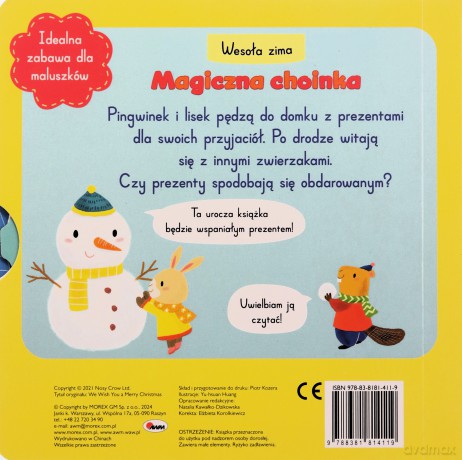 Magiczna choinka. Wesoła zima - Natalia Kawałko-Dzikowska [KSIĄŻKA]
