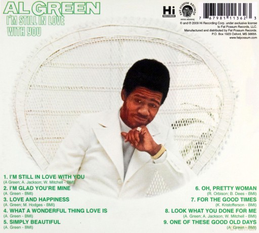 Al Green: I'm Still In Love With You [CD]