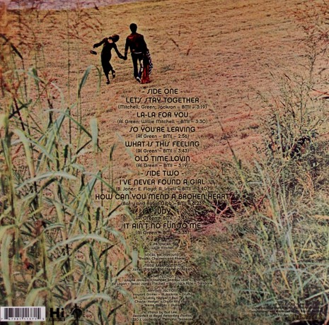 Al Green: Let's Stay Together [WINYL]