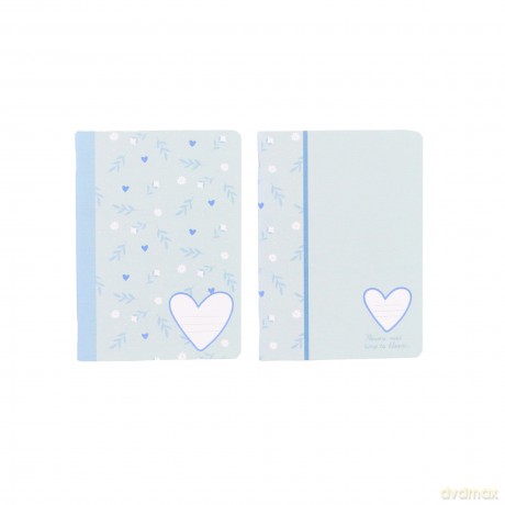 Paczka zeszyt A5 48k.linia Sweet Blue mix pakiet 5 sztuk