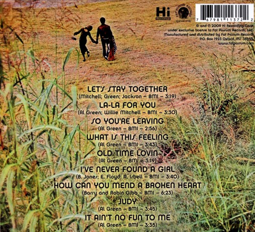 Al Green: Let's Stay Together [CD]