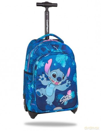 Plecak młodzieżowy na kółkach Jack Disney Core Stitch