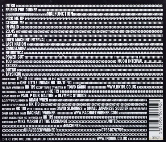 Hk 119: Hk 119 [CD]