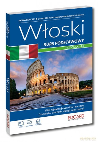 Włoski. Kurs podstawowy. Poziom A1-A2 - Karolina Medini, Agata Boruta, Anna Wieczorek [KSIĄŻKA]
