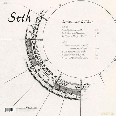 Seth: Les Blessures De L Ame (Clear) [Winyl]
