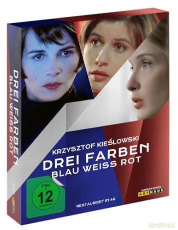 Three Colors: Blue / White/ Red (Trzy kolory: Niebieski / Biały / Czerwony) [4xBlu-Ray]