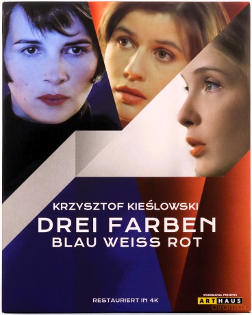Three Colors: Blue / White/ Red (Trzy kolory: Niebieski / Biały / Czerwony) [4xBlu-Ray]