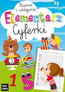 Elementarz cyferki - pisanie i wklejanie [KSIĄŻKA]